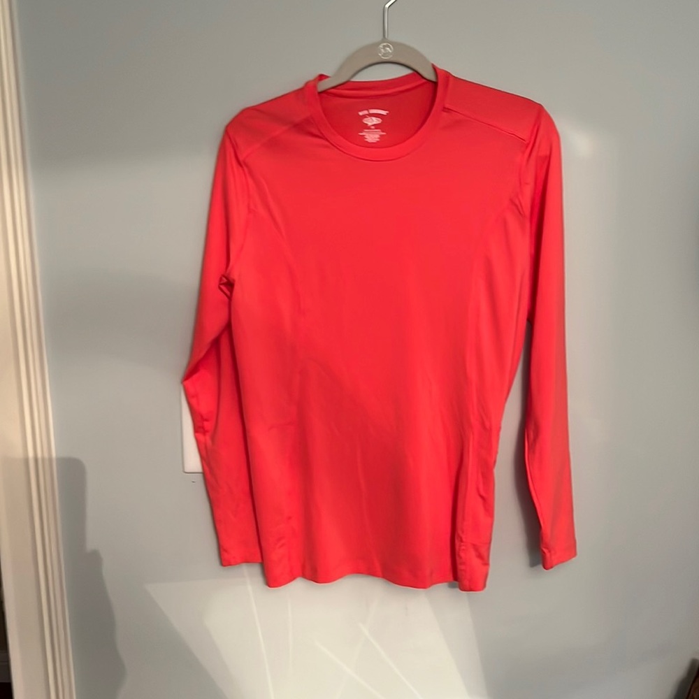 REAL LEGENDS WOMANS LONG SLEEVE TOP CORAL